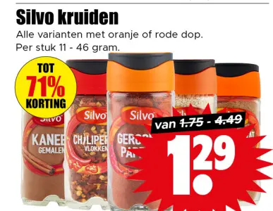 Aanbieding: kruiden