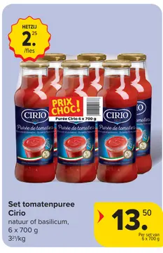 Aanbieding: Set tomatenpuree