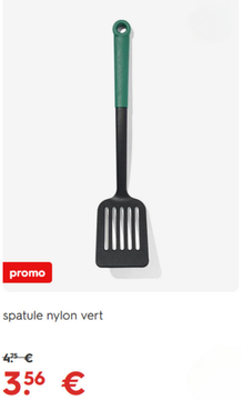 Offre: spatule nylon vert