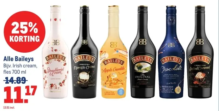 Aanbieding: Alle Baileys