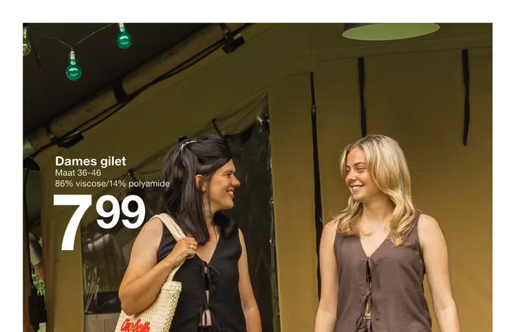 Promotie: Dames gilet