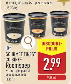 Aanbieding: Roomsoep