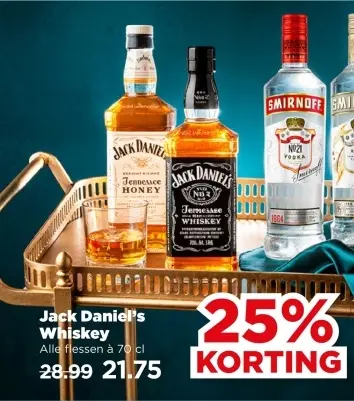 Aanbieding: Jack Daniel's Whiskey