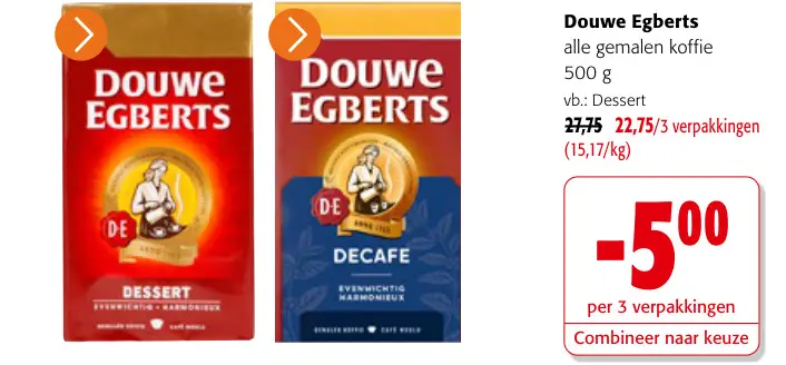 Promotie: Gemalen koffie