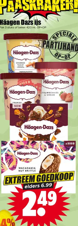 Aanbieding: Häagen Dazs ijs