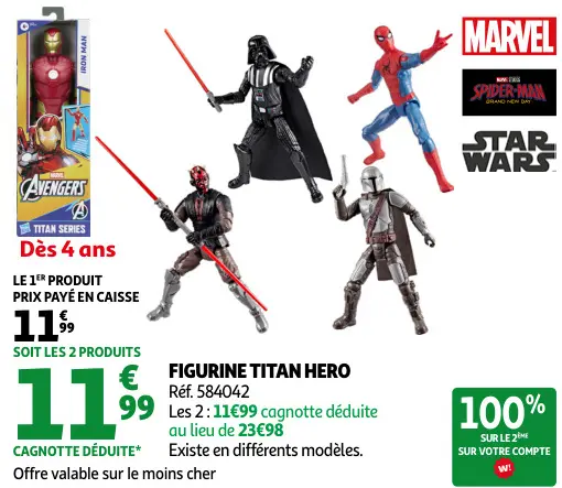 Promotie: Figurine Titan Hero