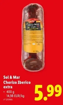 Offre: Chorizo Iberico extra