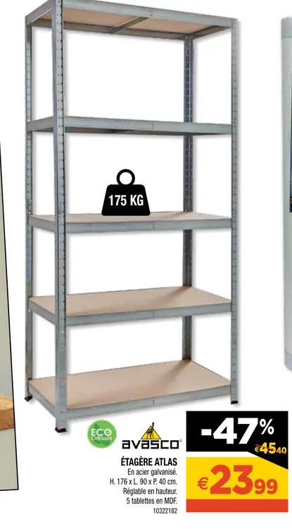 Aanbieding: Étagère atlas