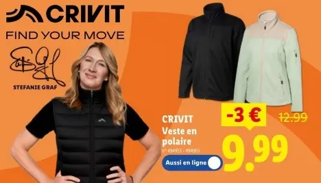 Offre: Veste en polaire