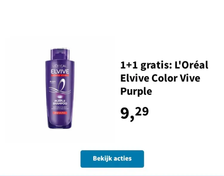 Promotie: Elvive Color Vive Purple Shampoo