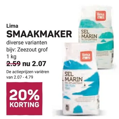 Aanbieding: Smaakmaker