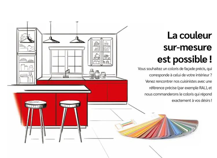 Offre: Couleur sur-mesure