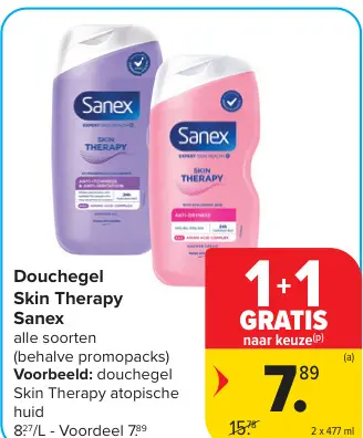 Promotie: Douchegel Skin Therapy