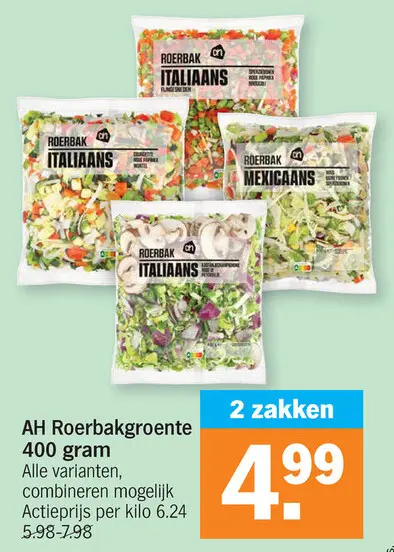 Promotie: Roerbakgroente