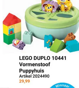 Aanbieding: LEGO DUPLO 10441 Vormenstoof Puppyhuis