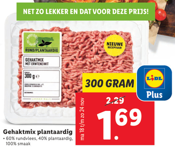 Aanbieding: Gehaktmix plantaardig