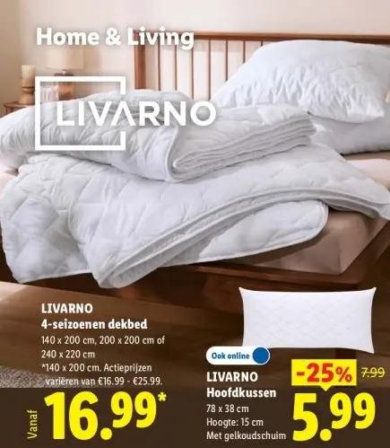 Aanbieding: 4-seizoenen dekbed