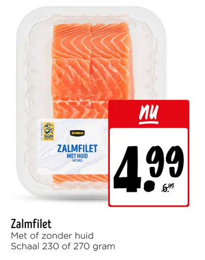 Aanbieding: Zalmfilet
