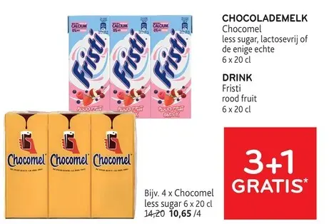 Promotie: Chocomel, Fristi