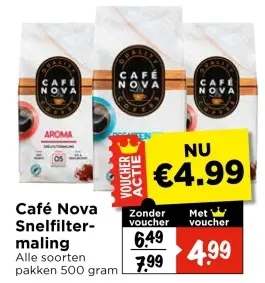 Aanbieding: Snelfilter-maling