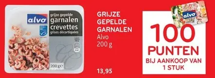 Promotie: Grijze gepelde garnalen