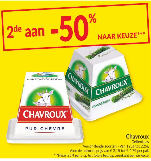 Promotie: Geitenkaas