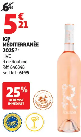 Offre: R de Roubine IGP Méditerranée 2025
