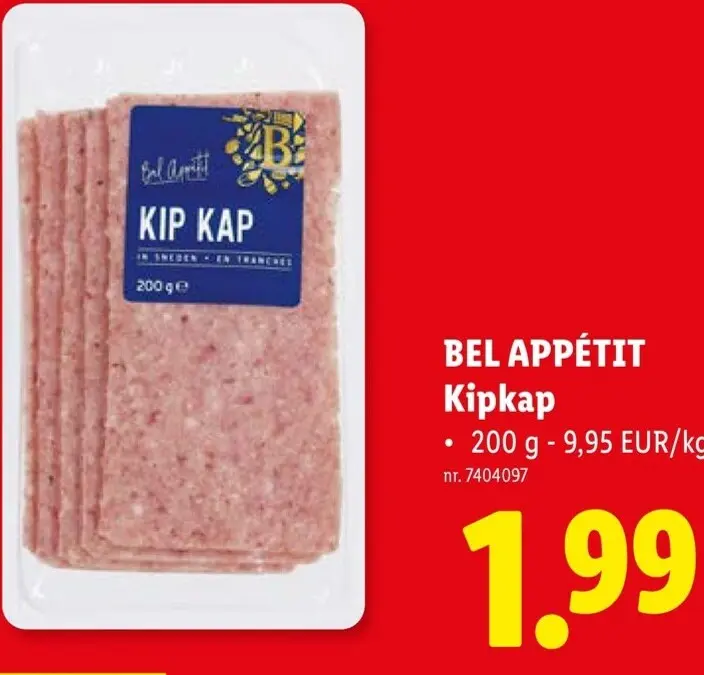 Promotie: Bel Appétit Kipkap