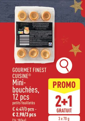 Offre: Mini bouchées