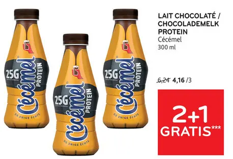 Offre: Lait chocolaté / chocolademelk protein