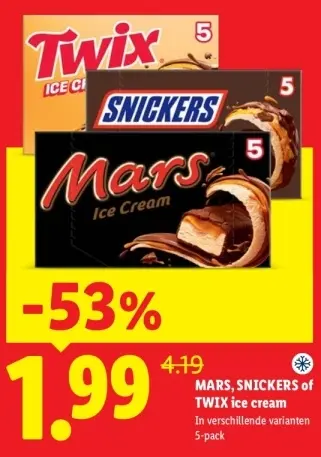 Aanbieding: Ice cream