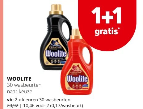 Promotie: Woolite