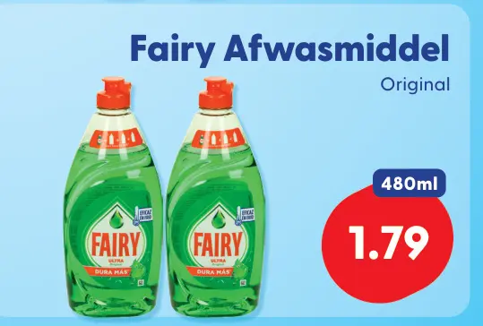 Aanbieding: Afwasmiddel