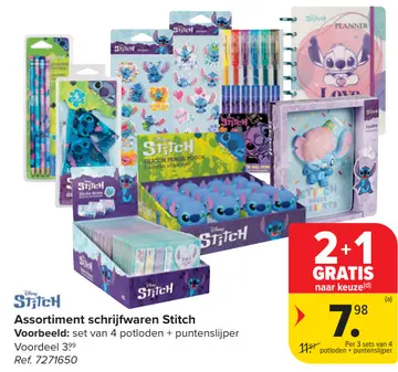 Aanbieding: Assortiment schrijfwaren Stitch