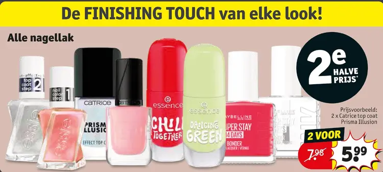 Promotie: Alle nagellak