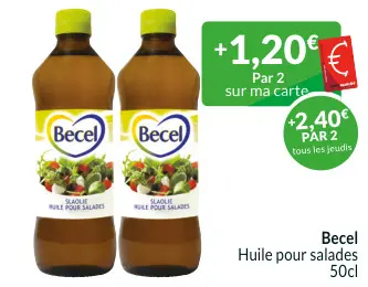 Offre: Huile pour salades