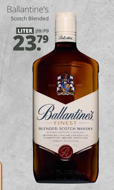 Aanbieding: Ballantine's Scotch Blended