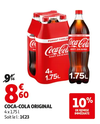 Offre: Coca-cola original
