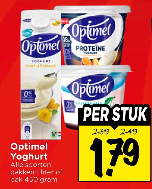 Aanbieding: Optimel Yoghurt
