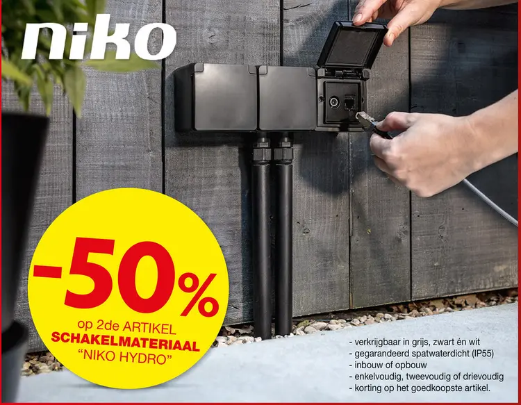 Promotie: Schakelmateriaal