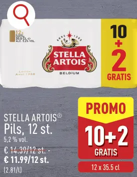 Promotie: Stella Artois Pils