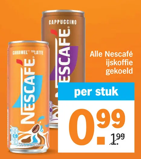 Aanbieding: Ijskoffie gekoeld