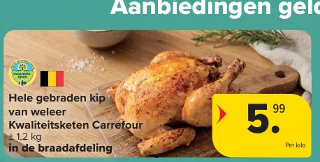 Promotie: Hele gebraden kip