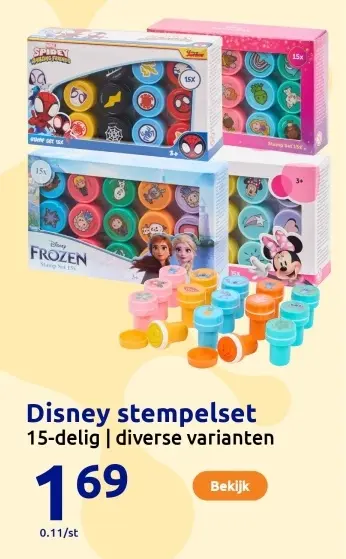 Aanbieding: Disney stempelset