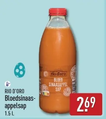 Aanbieding: Bloedsinaas-appelsap