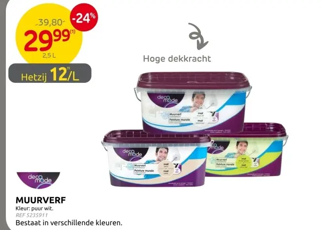 Promotie: Muurverf