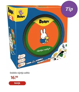 Aanbieding: Dobble nijntje editie