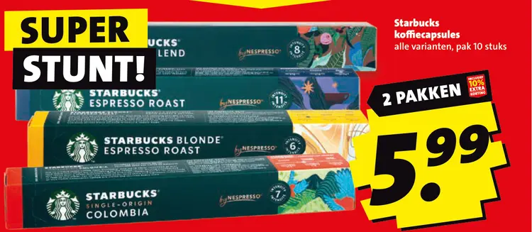 Aanbieding: Koffiecapsules