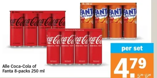 Aanbieding: Coca-Cola of Fanta