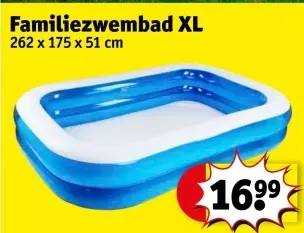 Aanbieding: Familiezwembad XL